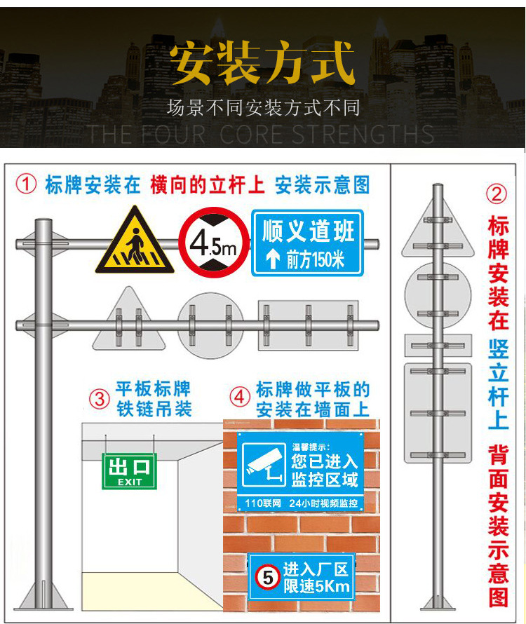 工廠直營(yíng) 打造高辨識(shí)度的交通標(biāo)識(shí)牌，護(hù)航道路交通安全